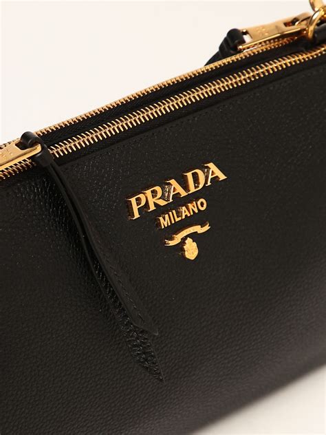 borsa prada nera tracolla|Borse a Spalla e con Tracolla da Donna .